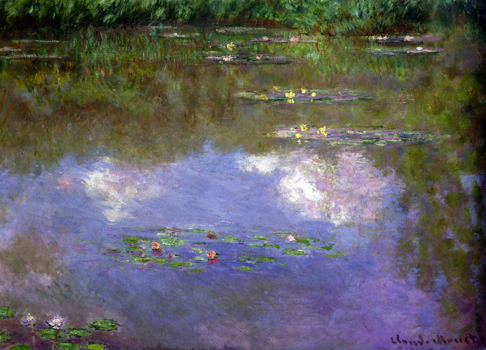Water Lilies, The Clouds 1903